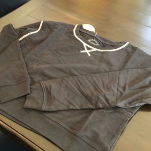 Brand new, with tags, Splendid long sleeve black T-shirt.